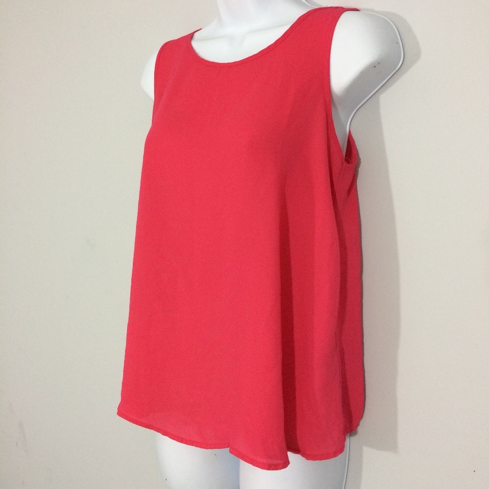 Bongo Womens Medium 100% Polyester Tank Top Cami - Picture 2 of 8